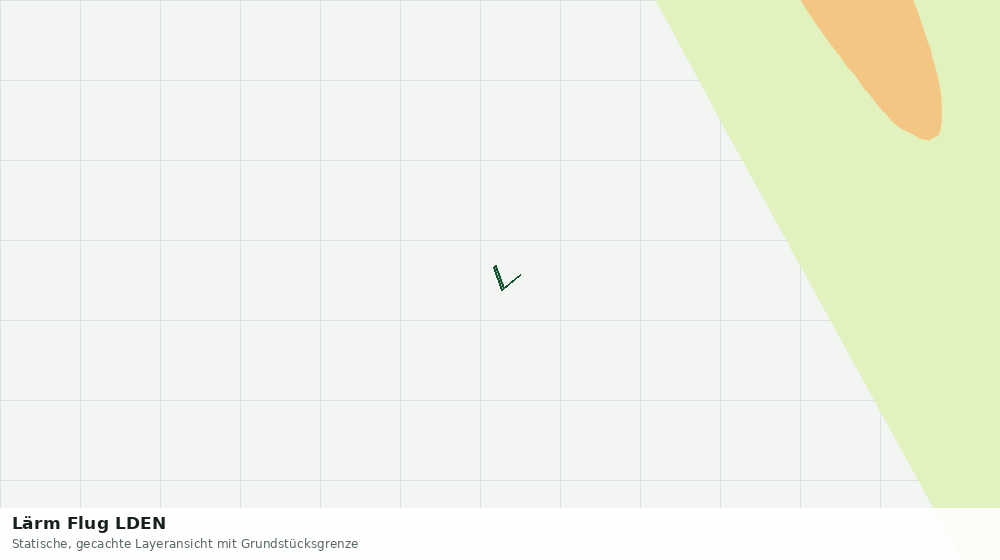 Statische Kartenansicht: Lärm Flug LDEN