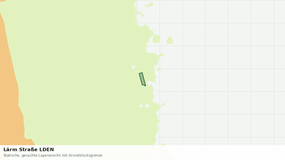 Statische Kartenansicht: Lärm Straße LDEN