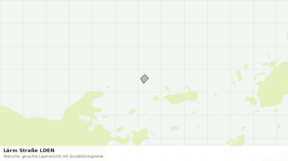 Statische Kartenansicht: Lärm Straße LDEN