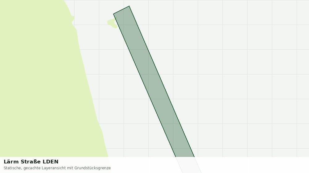 Statische Kartenansicht: Lärm Straße LDEN