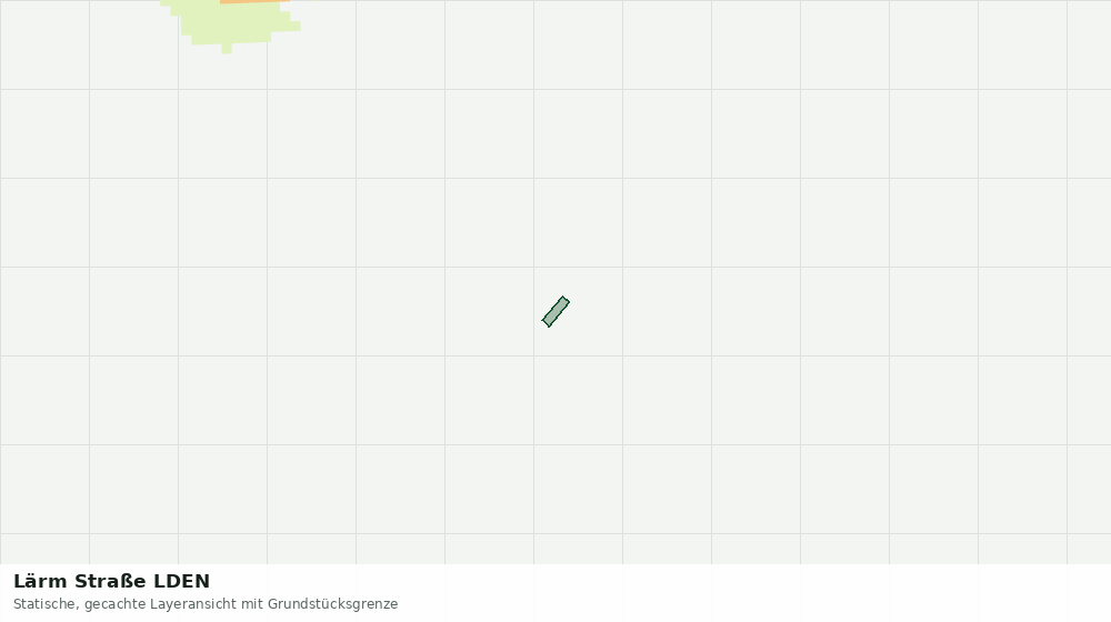 Statische Kartenansicht: Lärm Straße LDEN