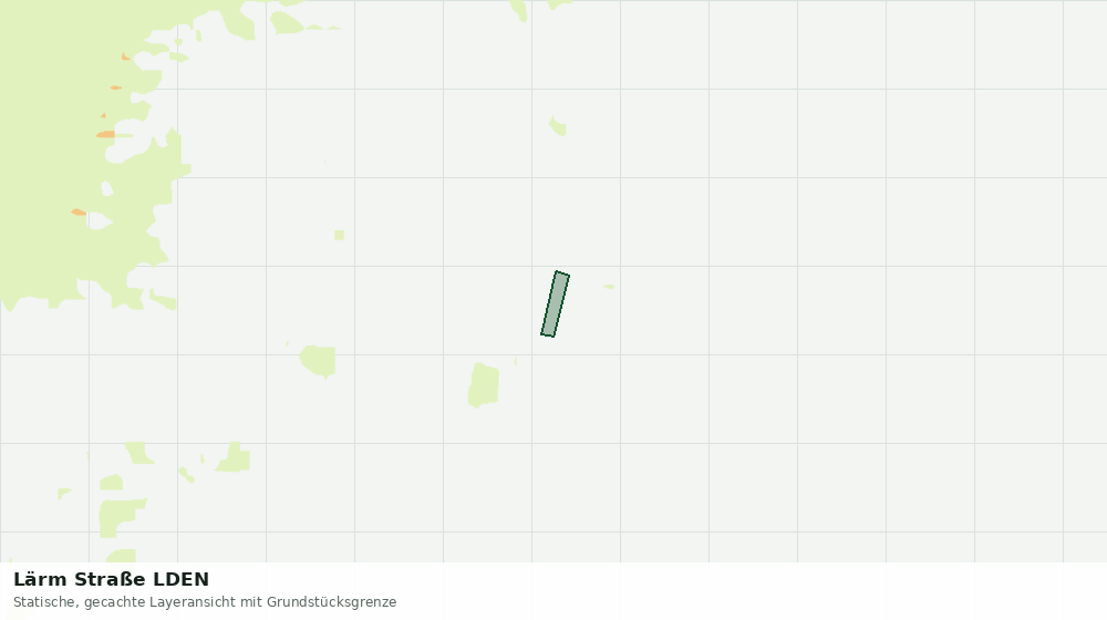 Statische Kartenansicht: Lärm Straße LDEN