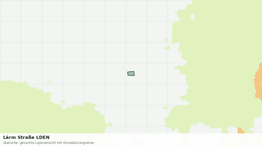 Statische Kartenansicht: Lärm Straße LDEN