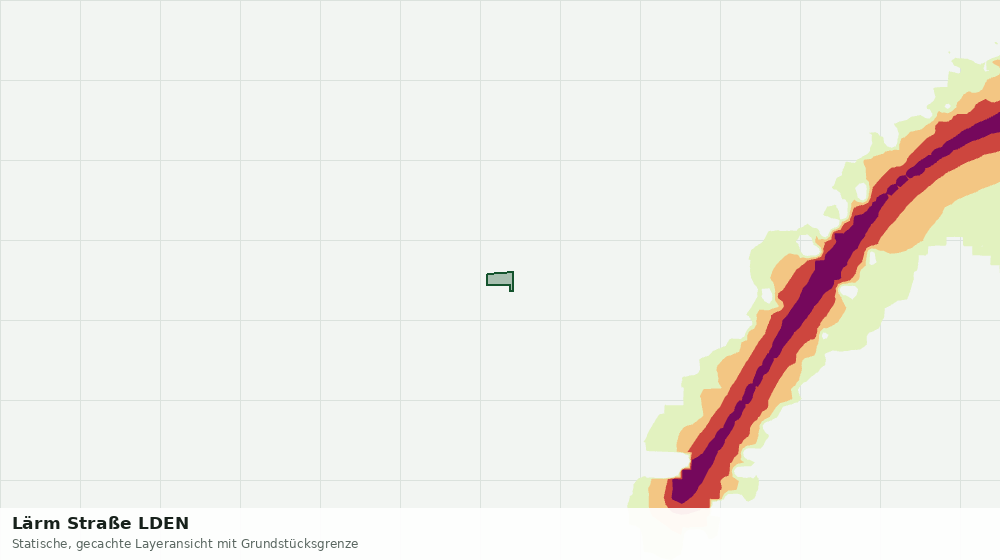 Statische Kartenansicht: Lärm Straße LDEN