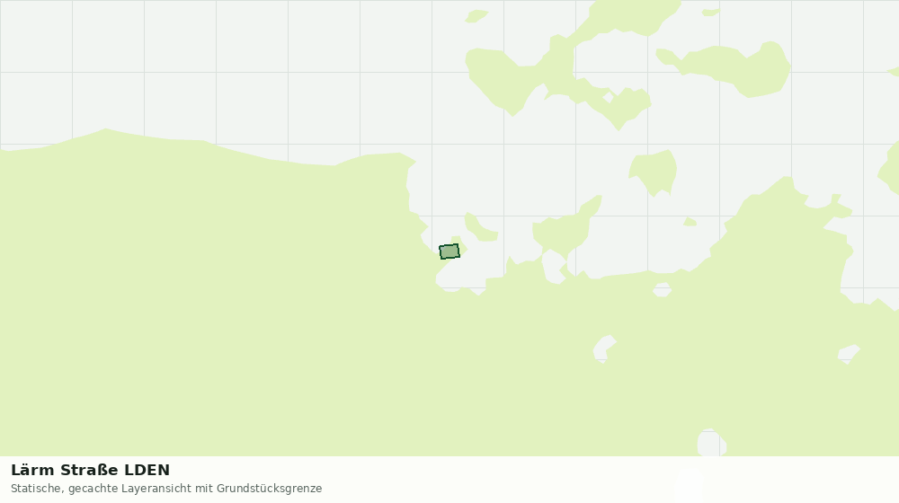 Statische Kartenansicht: Lärm Straße LDEN