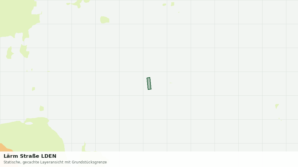 Statische Kartenansicht: Lärm Straße LDEN