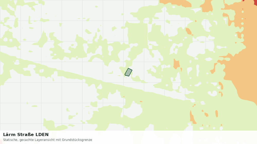 Statische Kartenansicht: Lärm Straße LDEN