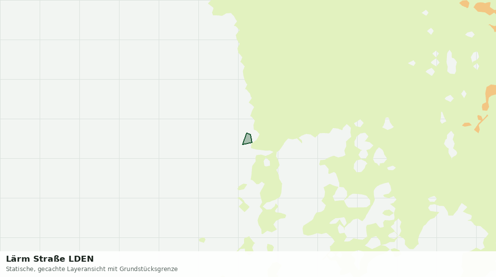 Statische Kartenansicht: Lärm Straße LDEN