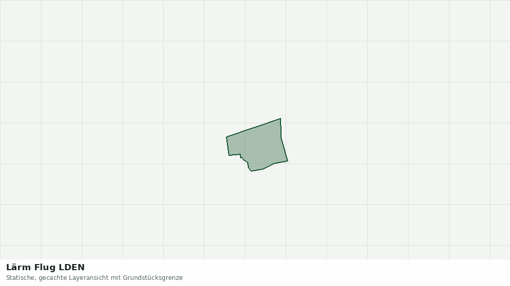 Statische Kartenansicht: Lärm Flug LDEN