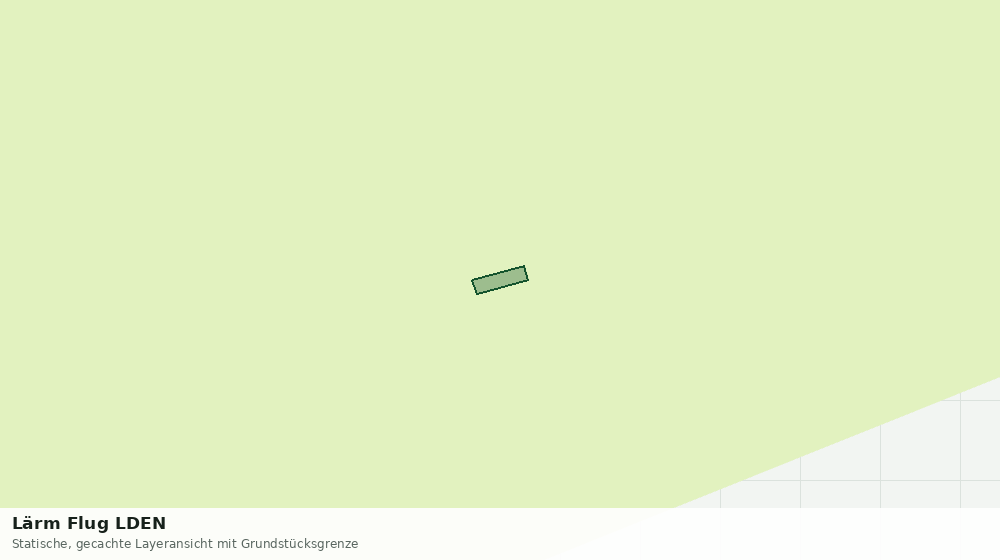 Statische Kartenansicht: Lärm Flug LDEN