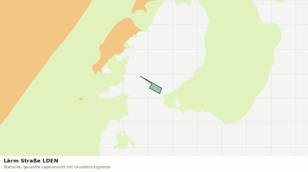 Statische Kartenansicht: Lärm Straße LDEN