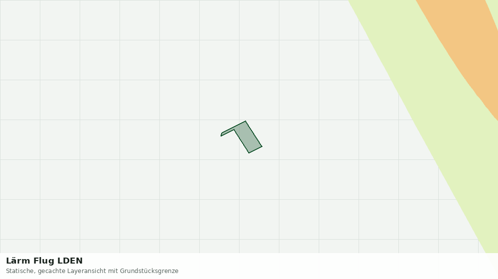 Statische Kartenansicht: Lärm Flug LDEN