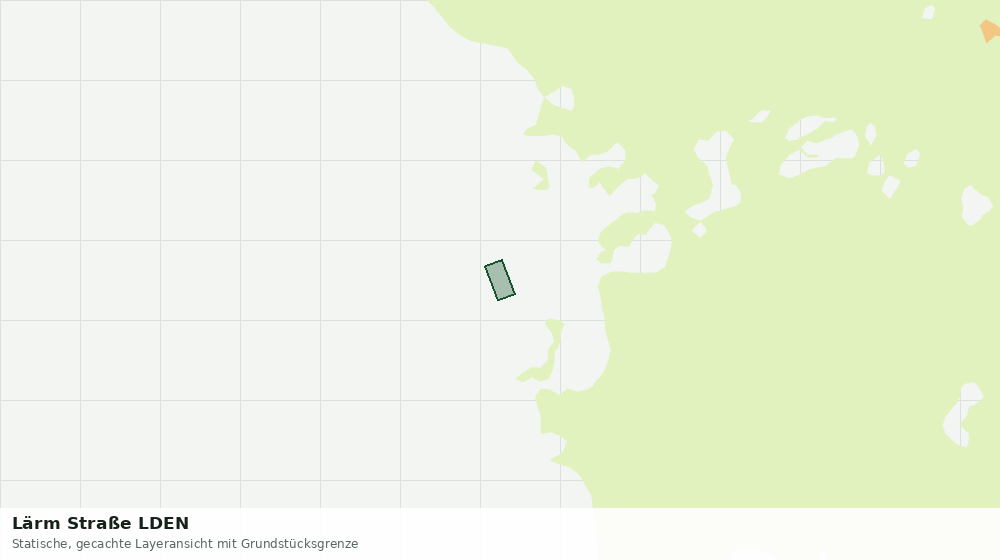 Statische Kartenansicht: Lärm Straße LDEN