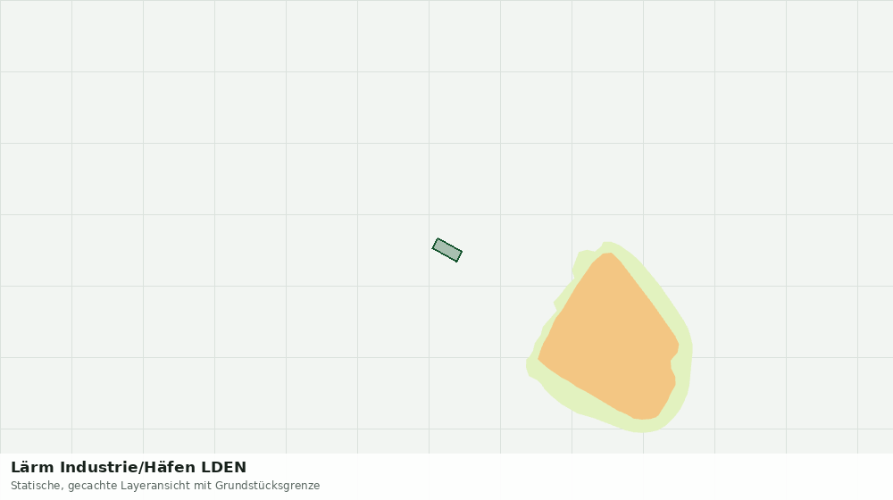 Statische Kartenansicht: Lärm Industrie/Häfen LDEN