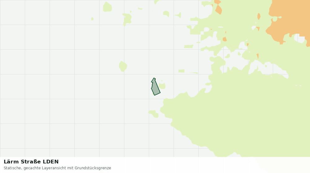 Statische Kartenansicht: Lärm Straße LDEN
