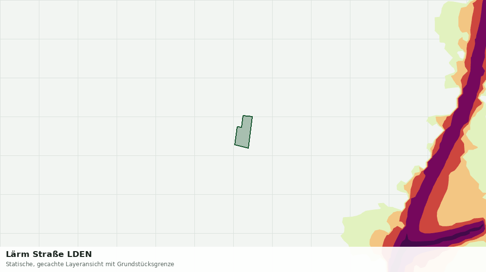 Statische Kartenansicht: Lärm Straße LDEN