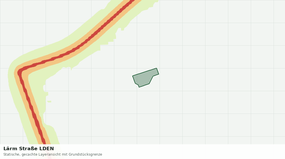Statische Kartenansicht: Lärm Straße LDEN