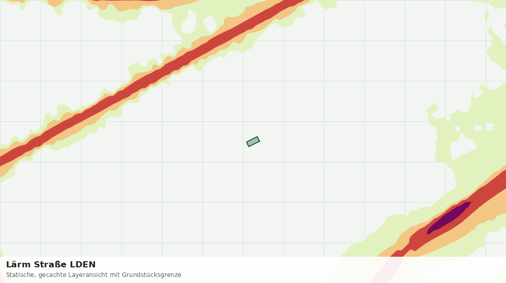 Statische Kartenansicht: Lärm Straße LDEN