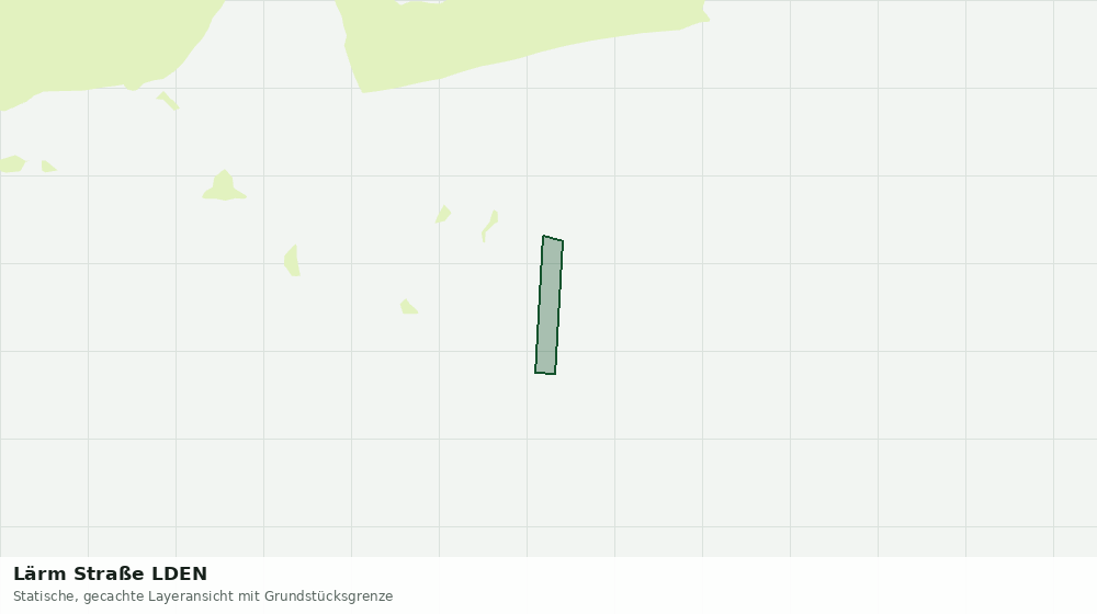 Statische Kartenansicht: Lärm Straße LDEN