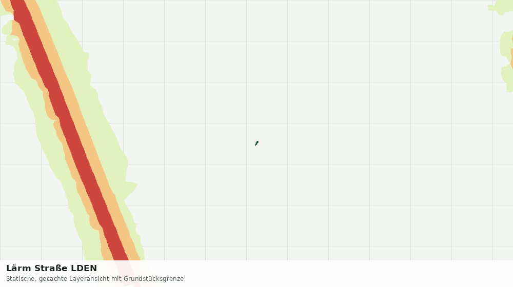 Statische Kartenansicht: Lärm Straße LDEN