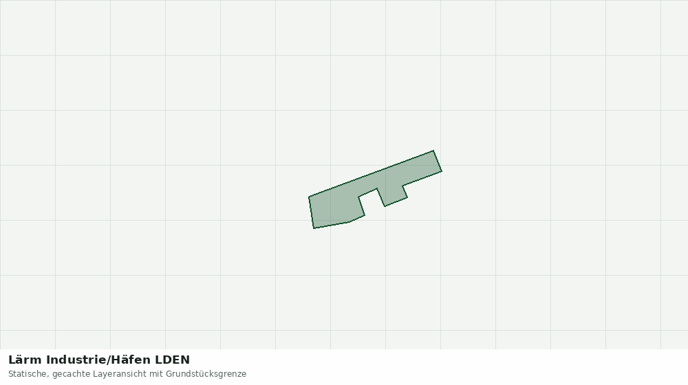 Statische Kartenansicht: Lärm Industrie/Häfen LDEN