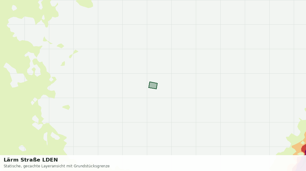 Statische Kartenansicht: Lärm Straße LDEN