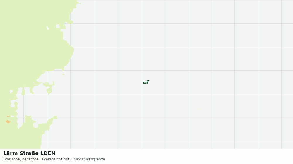 Statische Kartenansicht: Lärm Straße LDEN