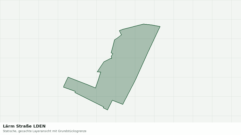 Statische Kartenansicht: Lärm Straße LDEN