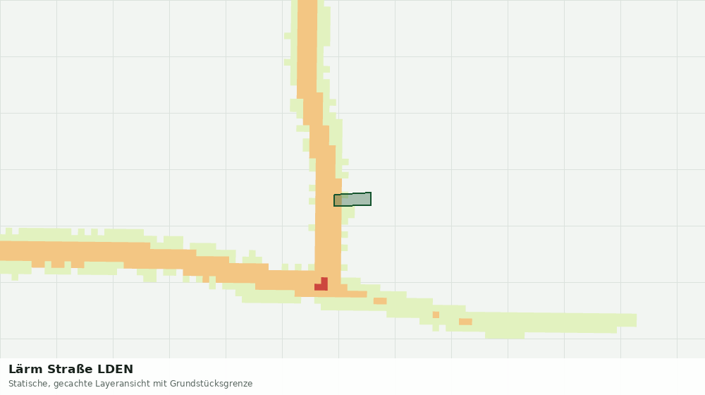 Statische Kartenansicht: Lärm Straße LDEN