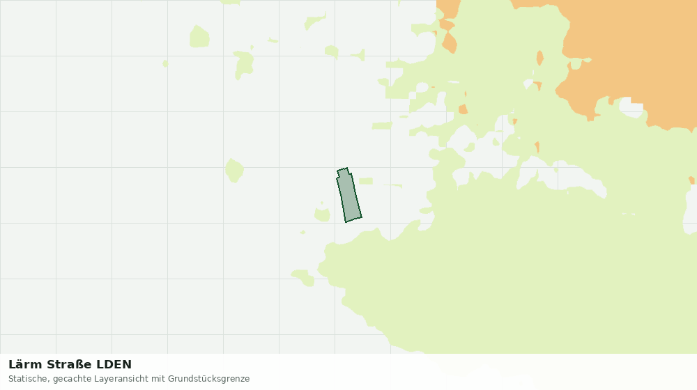 Statische Kartenansicht: Lärm Straße LDEN