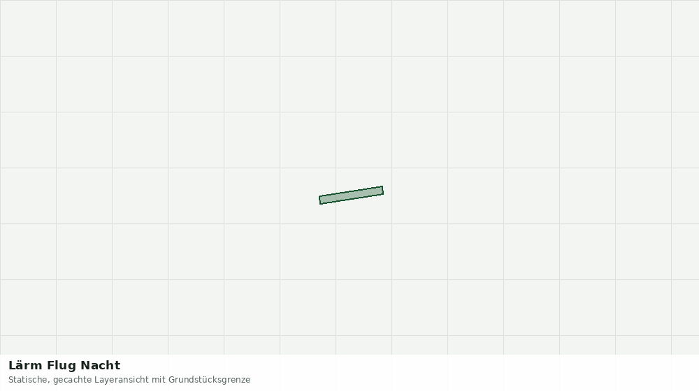 Statische Kartenansicht: Lärm Flug Nacht