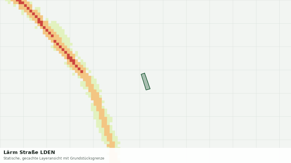 Statische Kartenansicht: Lärm Straße LDEN