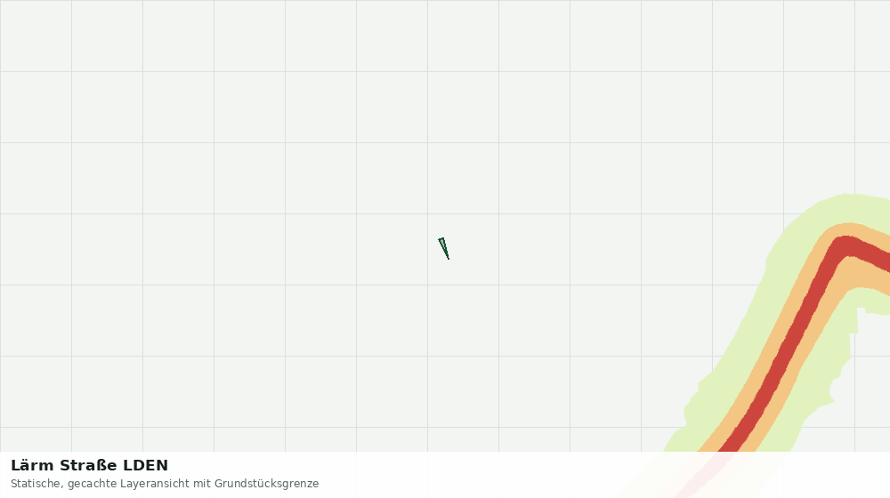 Statische Kartenansicht: Lärm Straße LDEN
