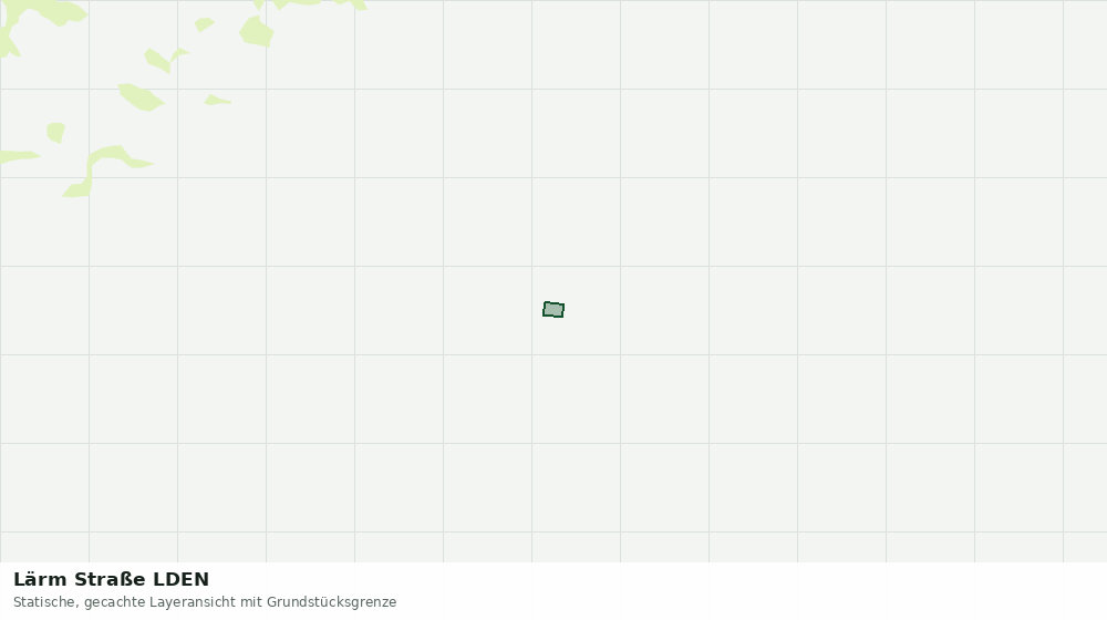 Statische Kartenansicht: Lärm Straße LDEN