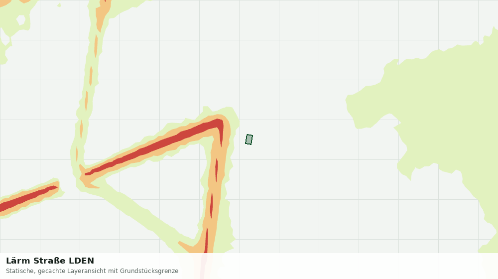 Statische Kartenansicht: Lärm Straße LDEN