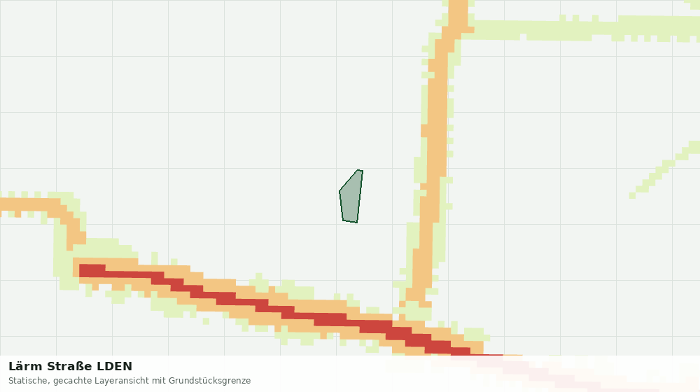 Statische Kartenansicht: Lärm Straße LDEN