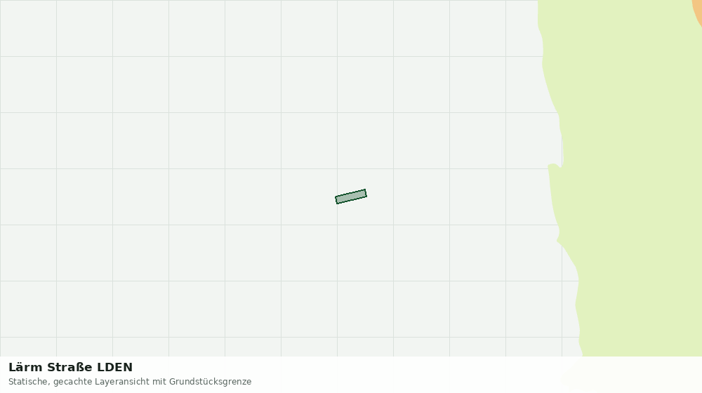 Statische Kartenansicht: Lärm Straße LDEN