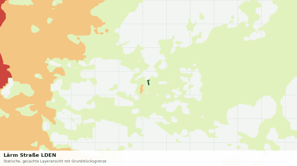 Statische Kartenansicht: Lärm Straße LDEN