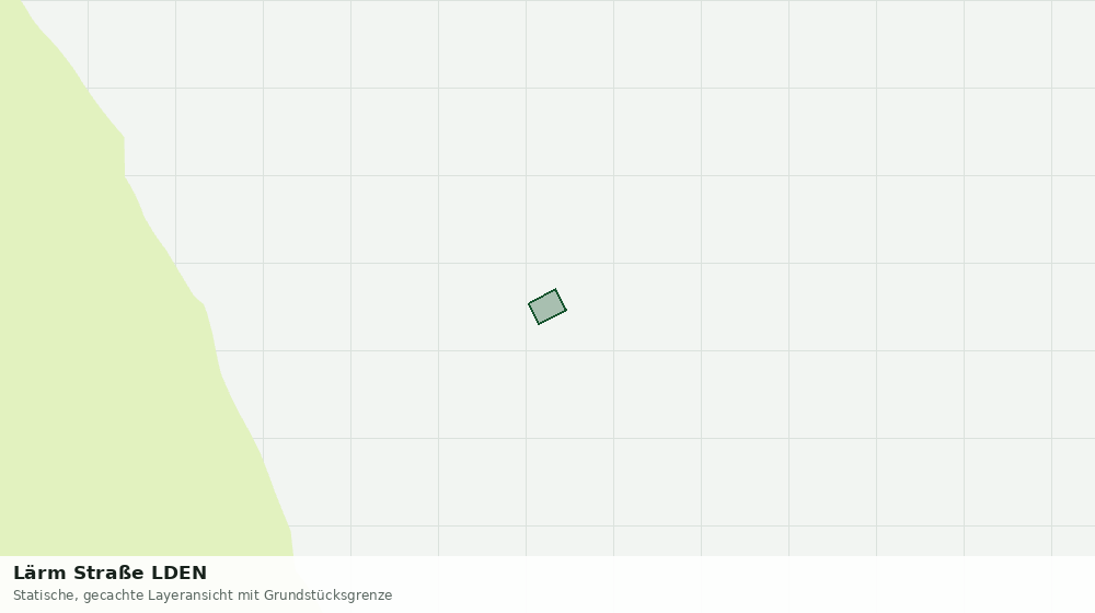 Statische Kartenansicht: Lärm Straße LDEN