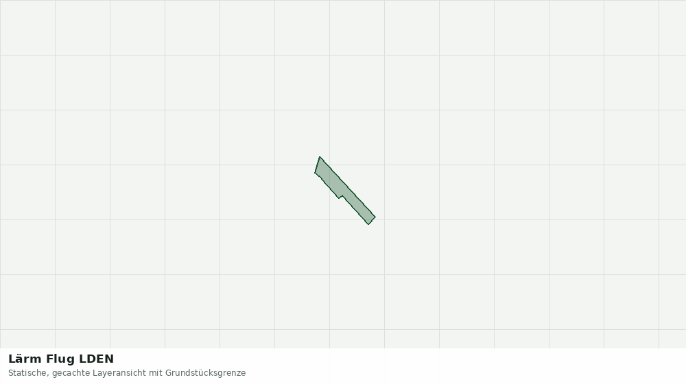 Statische Kartenansicht: Lärm Flug LDEN