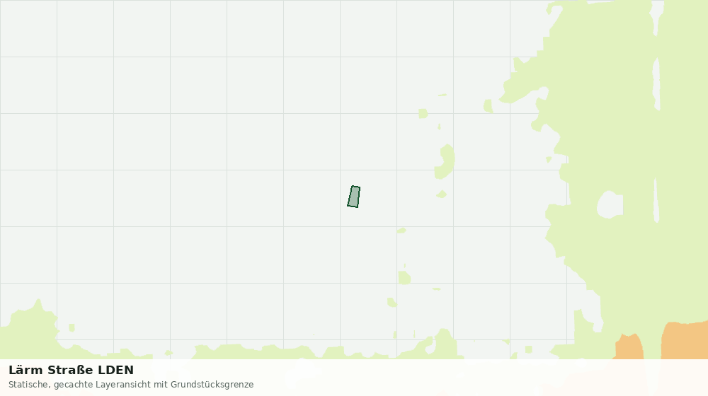 Statische Kartenansicht: Lärm Straße LDEN