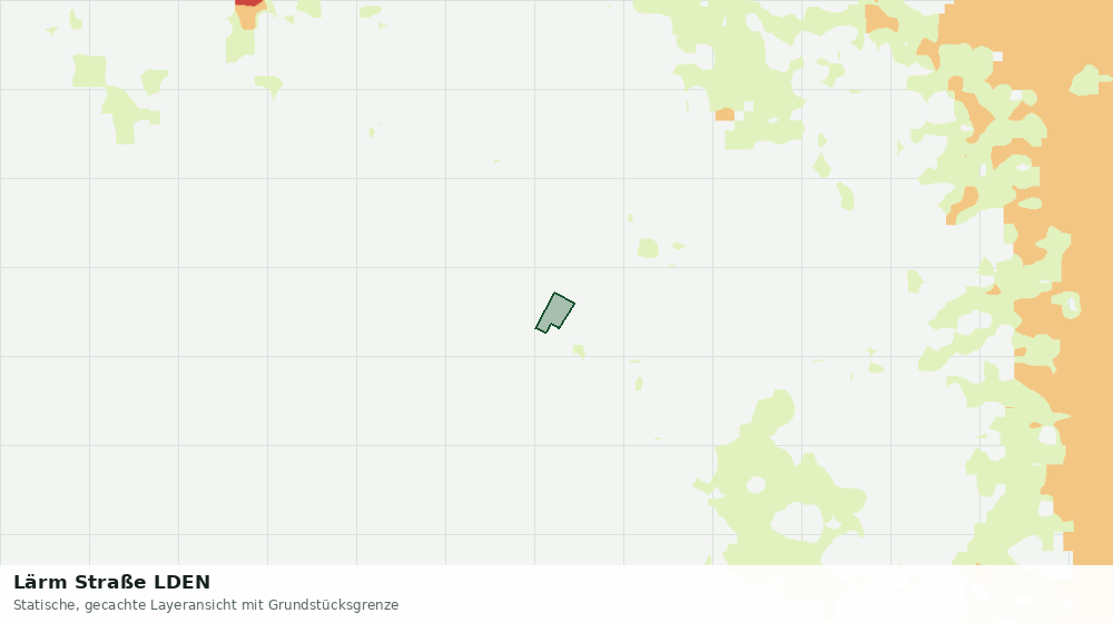 Statische Kartenansicht: Lärm Straße LDEN
