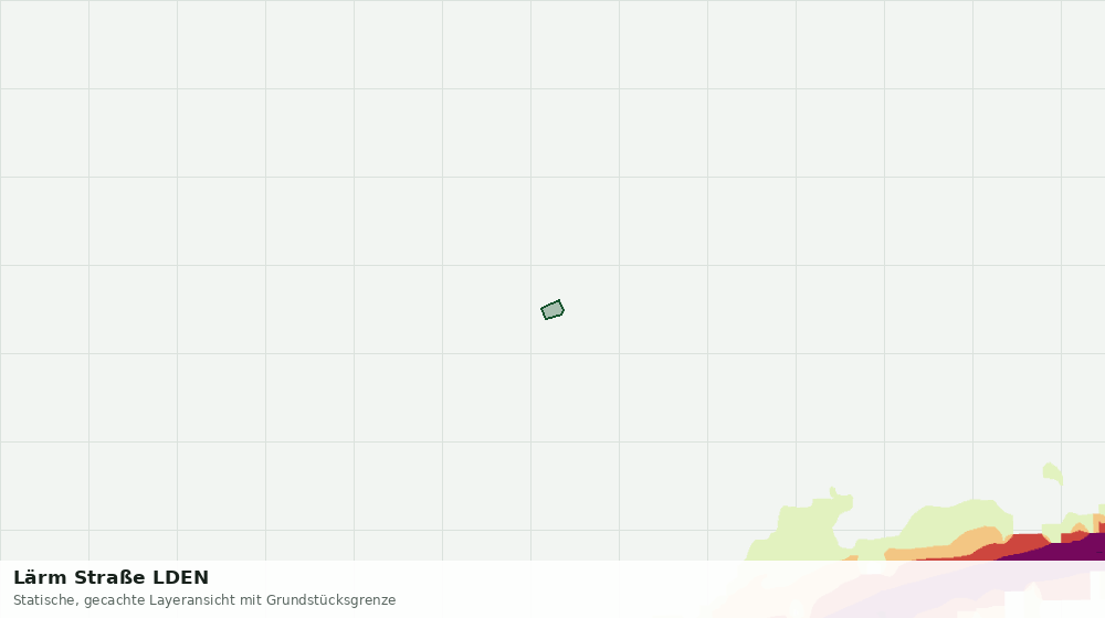 Statische Kartenansicht: Lärm Straße LDEN