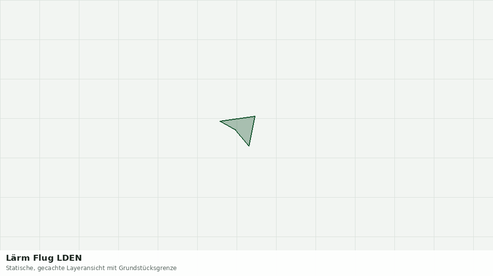Statische Kartenansicht: Lärm Flug LDEN