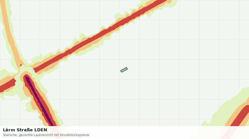 Statische Kartenansicht: Lärm Straße LDEN