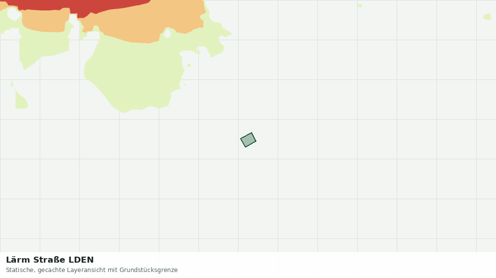 Statische Kartenansicht: Lärm Straße LDEN