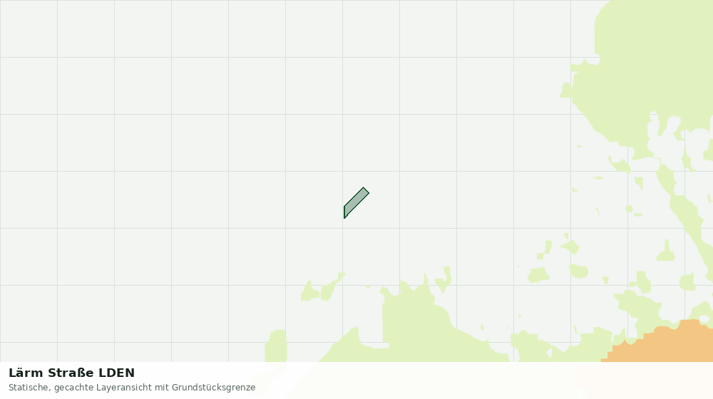 Statische Kartenansicht: Lärm Straße LDEN