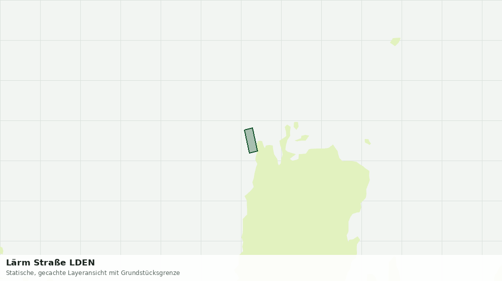 Statische Kartenansicht: Lärm Straße LDEN