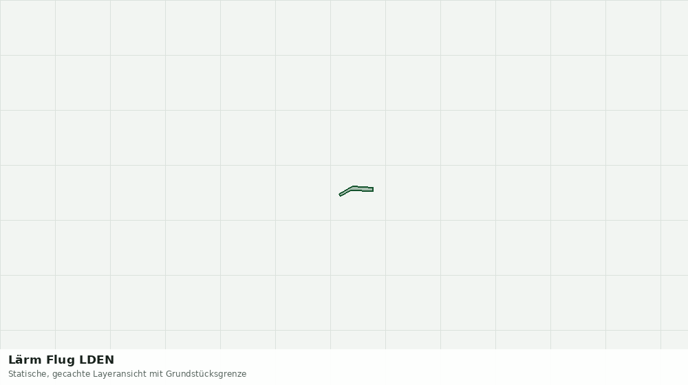 Statische Kartenansicht: Lärm Flug LDEN