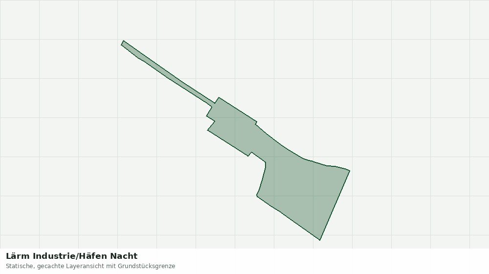 Statische Kartenansicht: Lärm Industrie/Häfen Nacht